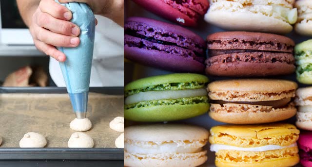 receita macarons